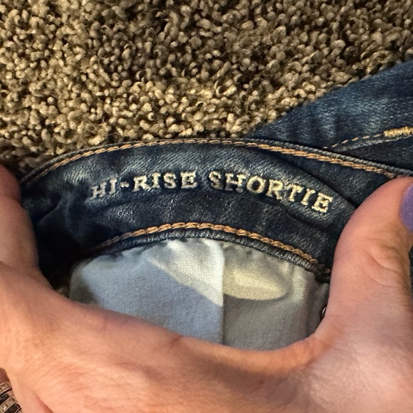 American Eagle High Rise Shortie Shorts - Picture 3 of 4